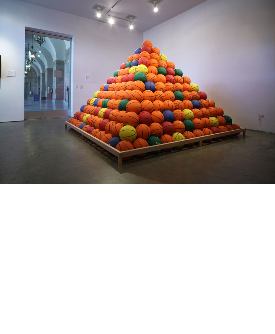 David Huffman's installation, Pyramid 1