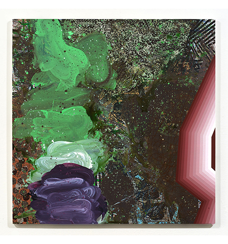 David Huffman painting titled Super Soul Sister